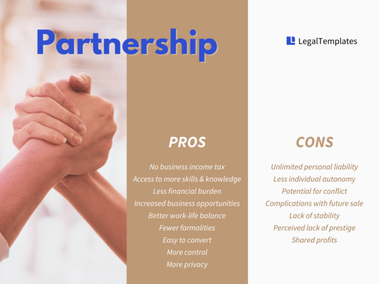 Advantages And Disadvantages Of A Partnership Legal Templates