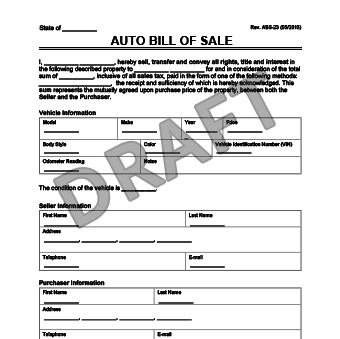 bill of tennessee in sale car form for Bill a Automobile Auto Sale Form Create and for   Car of