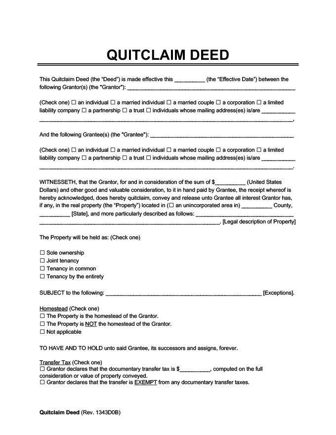 Oklahoma Quitclaim Deed Form Download Printable Pdf Templateroller 