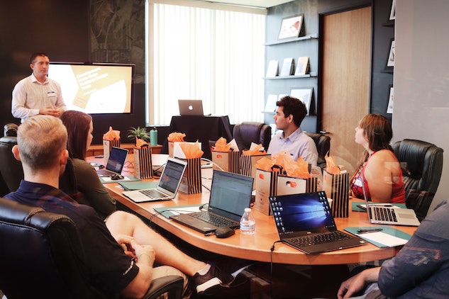 business partners choosing a type of partnership