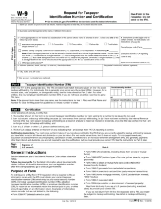 2023 W-9 Form