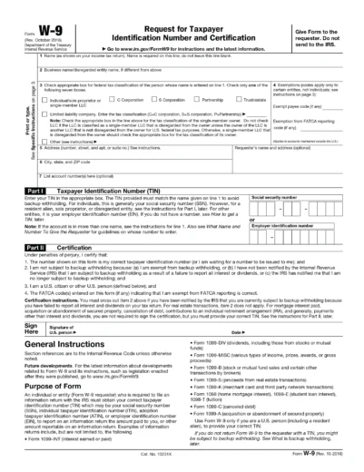 2023 W-9 Form