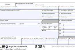 Form W-2 2024