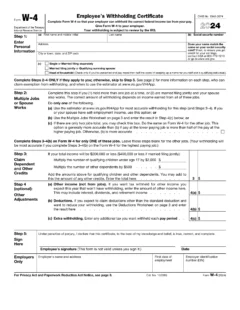 2024 IRS Form W-4