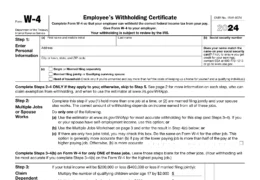 2024 IRS Form W-4