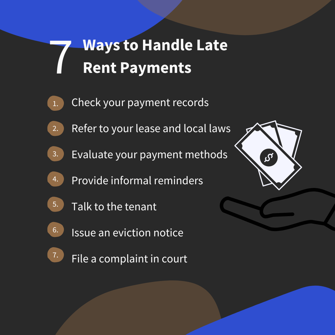 7 ways to handle late rent payments