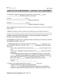 Babysitter Contract