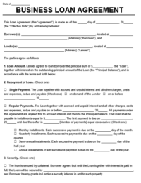 debt payment agreement template