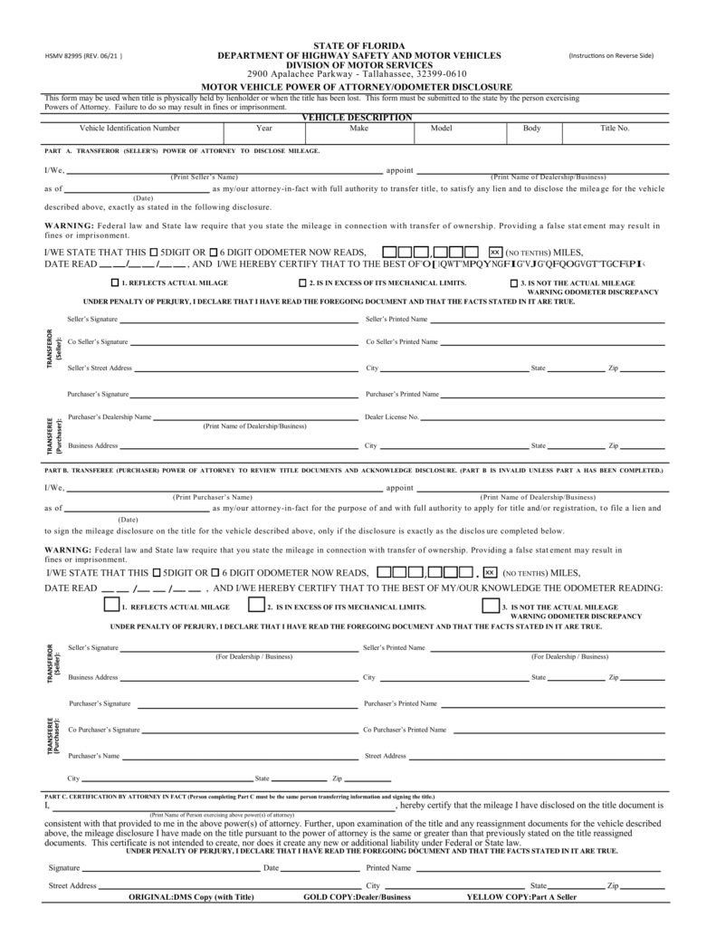 free-florida-motor-vehicle-power-of-attorney-form-hsmv-82053-pdf