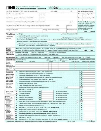 Form 1040 2024