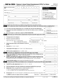 Form 940 for 2024