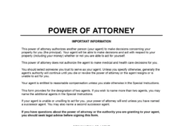 General Power of Attorney