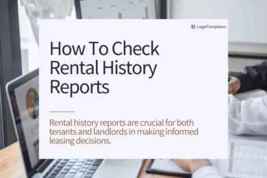 How To Check Rental History Reports