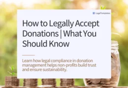 How to Legally Accept Donations as a Non-Profit