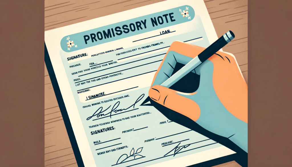 How to Write a Promissory Note for Personal Loan
