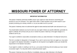 Missouri-Power-of-Attorney