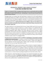 Virginia Flood Risk Information Form