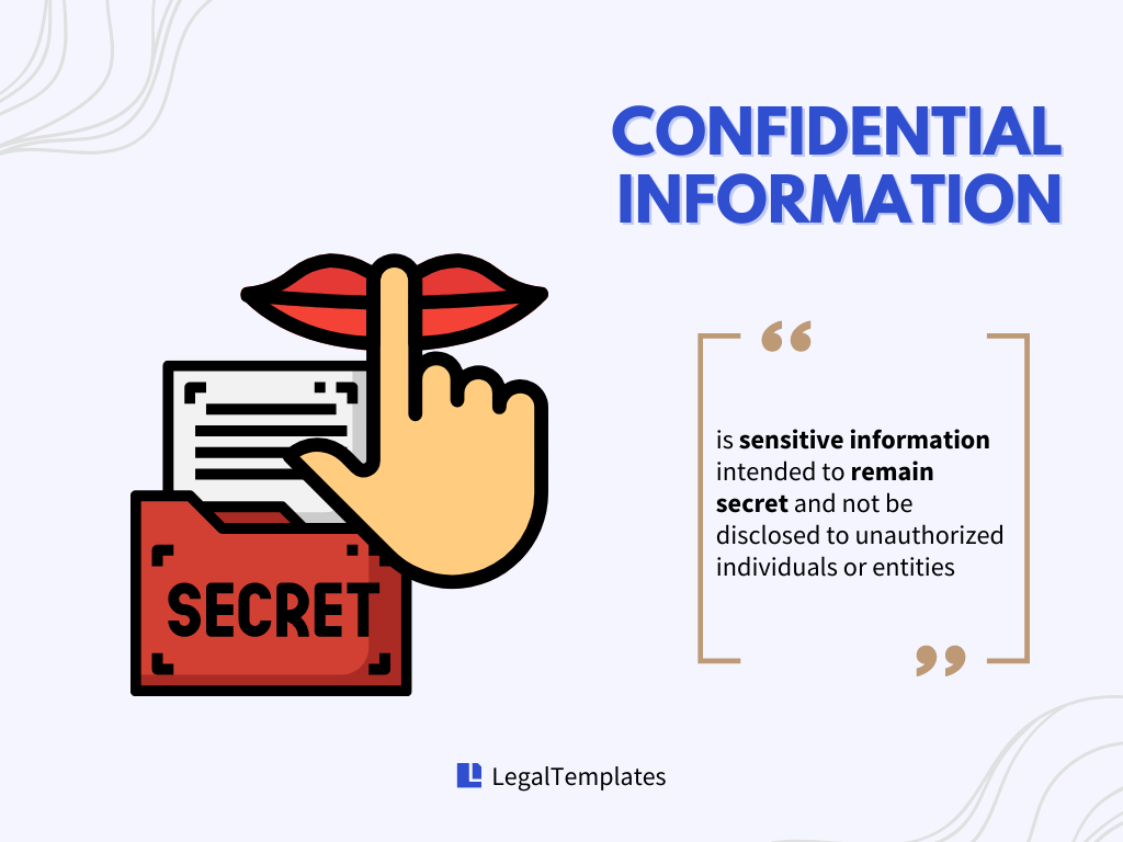 What is confidential information?