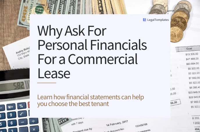 Why Ask For Personal Financials For a Commercial Lease