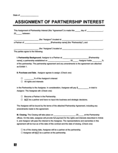 transfer of partnership interest in llp