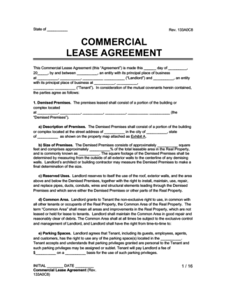 Free Rental & Lease Agreement Templates | PDF & Word