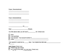 Demand Letter for Payment Template