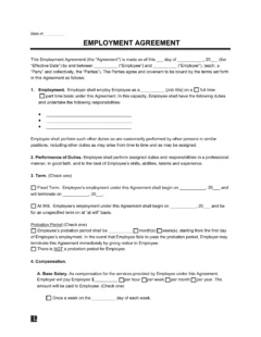 employment contract