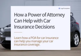 How a POA can help with car insurance decisions