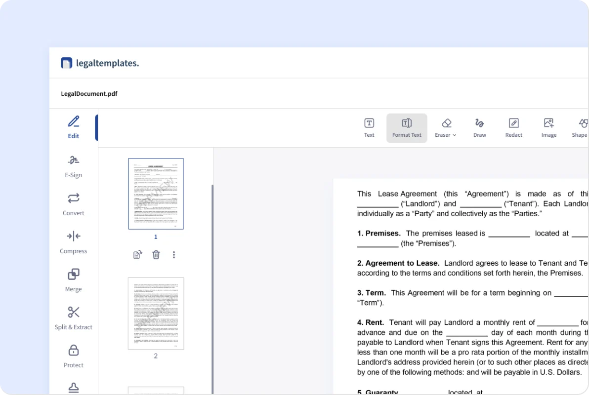 image of a screen showing a user how to edit a PDF