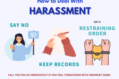 how to stop someone from harassing you legally