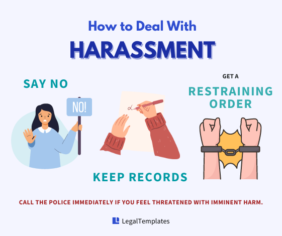 how to stop someone from harassing you legally