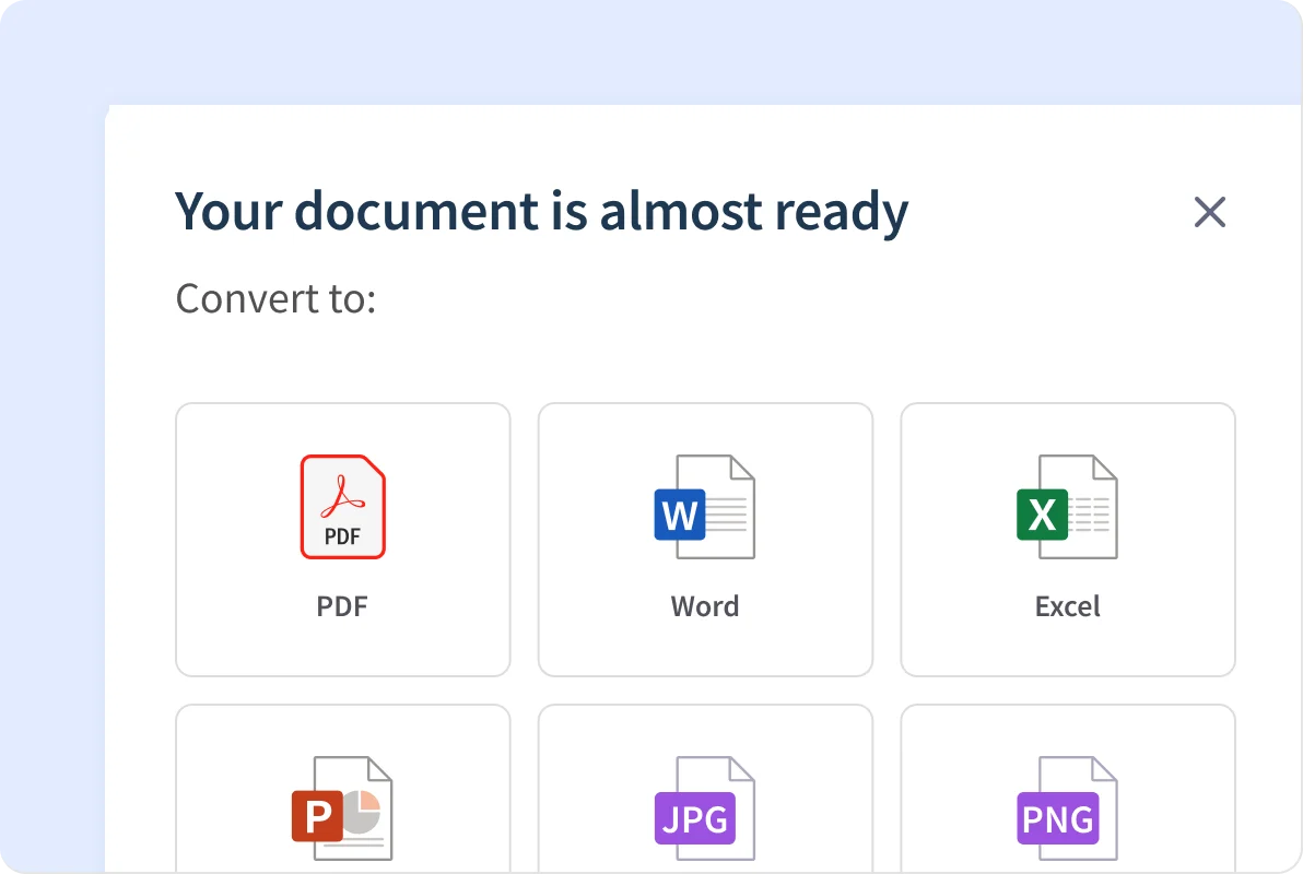 image of a screen showing users how to use the pdf maker