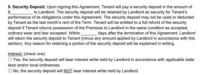 lease-agreement-form-security-deposit-section