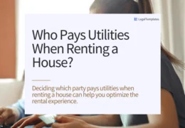 Man and woman making rental payment