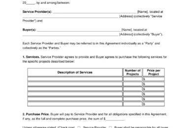 photography services agreement