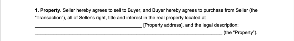 property information