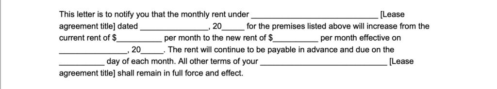 rent details