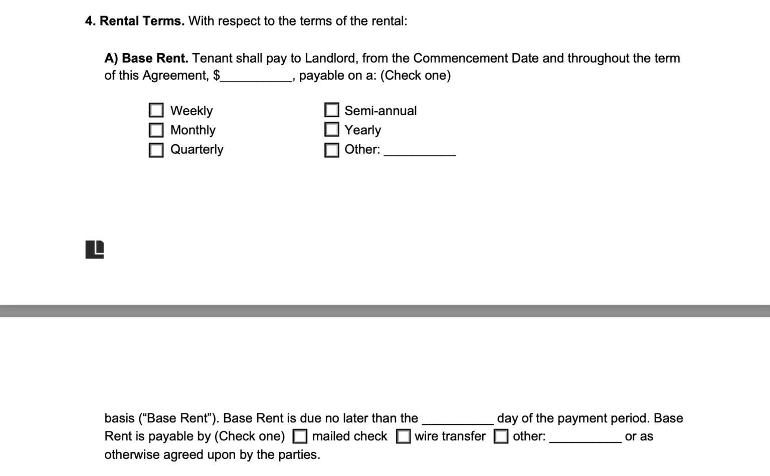 Free Commercial Lease Agreement Template PDF & Word