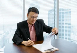 an actuary reviews a legal document