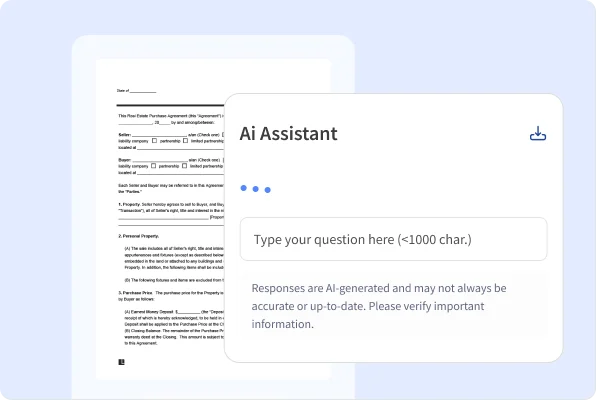 screenshot of step 2 of how to chat with AI PDF assistant