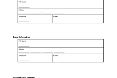 texas bill of sale form